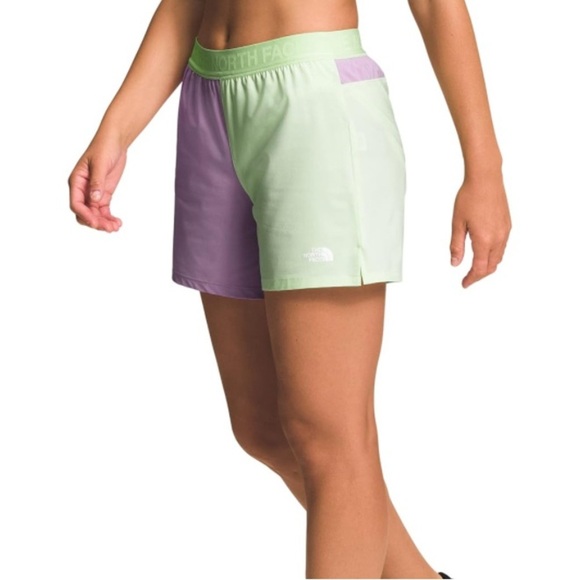The North Face Pants - 🆕 The North Face | 5” Wander Shorts in Lupine/Lime Cream Size XL